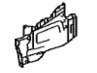 Toyota 58316-0C020 Extension,  Rear Floor Side Panel,  Rear RH