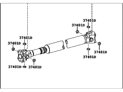 Toyota 37140-0C112 Drive Shaft