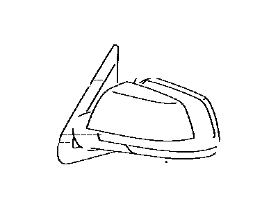 Toyota 87945-0C040-A2 Cover,  Outer Mirror,  LH