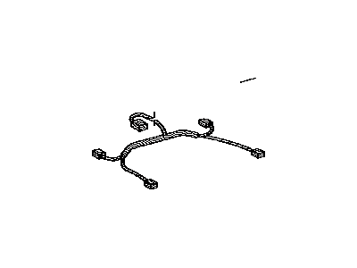 Toyota 82191-0C050 Wire,  Front Seat,  RH