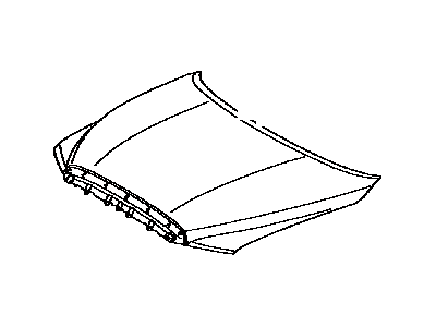 Toyota 53301-0C040 Hood Sub-Assy