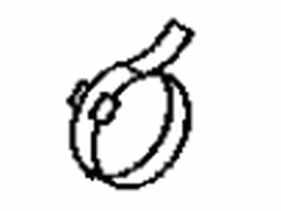 Toyota 42345-0C100 Clamp for Rear Drive Shaft Outboard Joint Boot