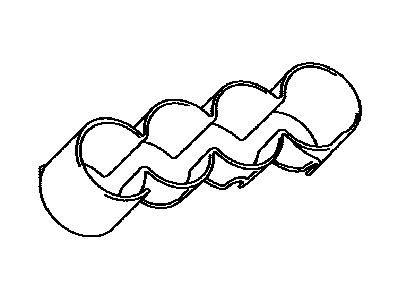 Toyota 11445-0S010 Spacer,  Cylinder Block Water Jacket