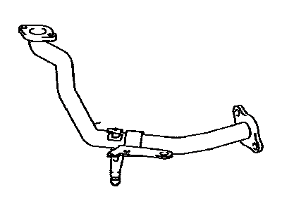 Toyota 25602-38010 Pipe Sub-Assy,  EGR,  NO.2