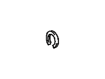 Toyota 90520-13006 Ring,  Shaft Snap (For Transfer Gear Shift Fork)