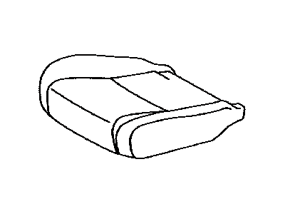 Toyota 71071-0C570-E3 Cover,  Front Seat Cushion,  RH(For Separate Type)