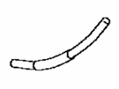 Toyota 90445-A0002 Hose,  Front Differential Vacuum,  NO.3