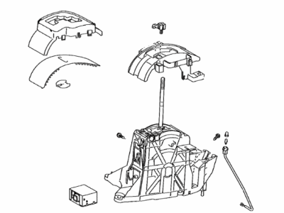 Toyota 33550-0C060 Gear Shift Assembly
