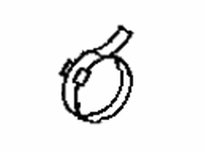 Toyota 42345-0C100 Clamp,  NO.2 (For Rear Drive Shaft Outboard Joint Boot LH)