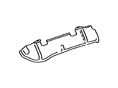 Toyota 17168-38070 Insulator,  Exhaust Manifold Heat,  NO.2