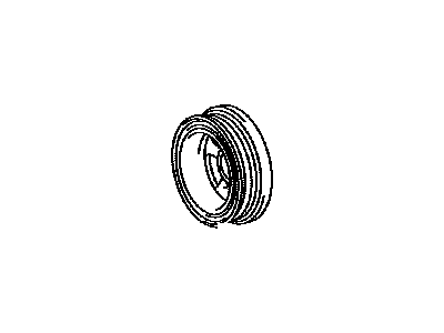 Toyota 13407-0F010 Damper Sub-Assy,  Crankshaft