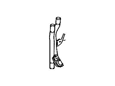Toyota 16278-0S010 Pipe,  Water By-Pass,  NO.2