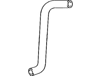 Toyota 16572-0S010 Hose,  Radiator,  Outlet
