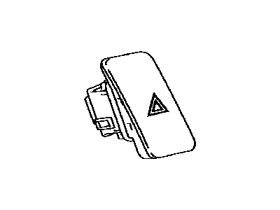 Toyota 84332-0C010 Switch Assy,  Hazard Warning Signal