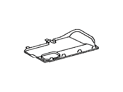 Toyota 55607-0C010-C0 Cover Sub-Assy,  Instrument Panel Under,  NO.2