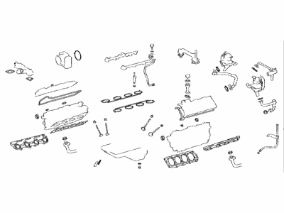 Toyota 04112-0S012 Gasket Kit,  Engine Valve Grind