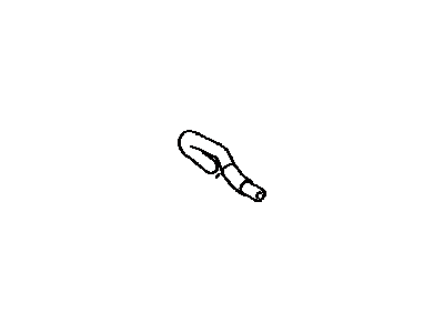 Toyota 16299-38010 Hose,  Water By-Pass