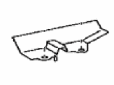 Toyota 47393-0C010 Insulator,  Brake Tube Heat