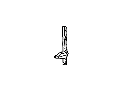 Toyota 53209-0C070 Brace Sub-Assy,  Hood Lock Support