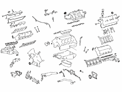 Toyota 04111-0S010 Gasket Kit,  Engine Overhaul