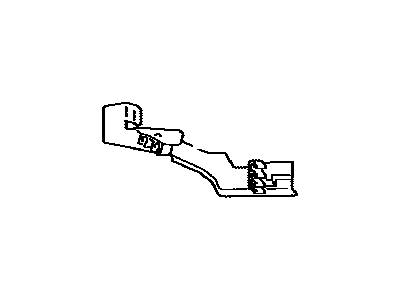Toyota 77296-0C010 Support,  Fuel Tube Protector,  NO.1