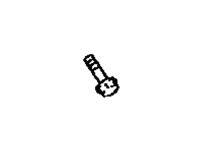 Toyota 90119-A0205 Bolt, With Washer