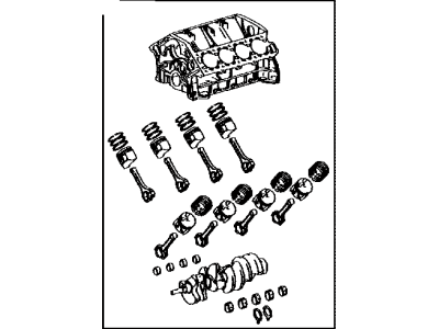 Toyota 11400-0S011 Block Assy,  Short