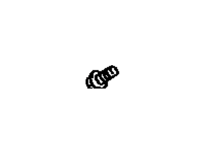 Toyota 90119-A0287 Bolt, With Washer