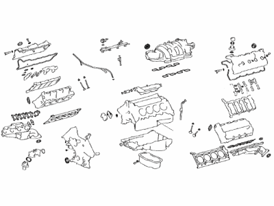 Toyota 04112-0S021 Gasket Kit,  Engine Valve Grind