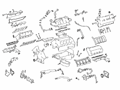Toyota 04111-0S022 Gasket Kit,  Engine Overhaul