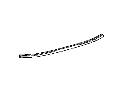 Toyota 68292-0C040 Weatherstrip Assy,  Back Door Glass,  Outer