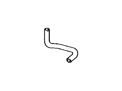 Toyota 87245-0C300 Hose,  Heater Water,  Inlet H