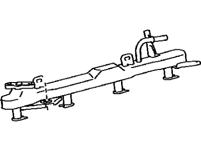 Toyota 23814-38130 Pipe Sub-Assy,  Fuel Delivery
