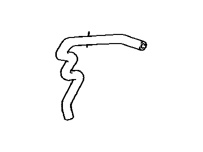 Toyota 16282-0S020 Hose,  Water By-Pass,  NO.5