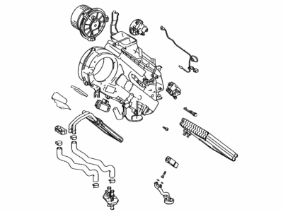 Toyota 87030-0C030 Unit Assembly, Cooling, Rear