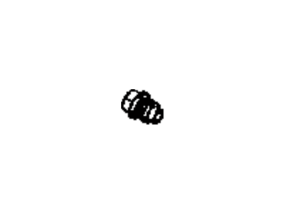 Toyota 15133-38070 Plug,  Oil Pump Relief Valve