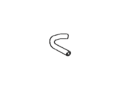 Toyota 87245-0C290 Hose,  Heater Water,  Outlet G