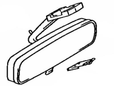 Toyota 87810-32010-03 Mirror Inside