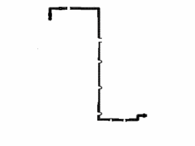 Toyota 47317-0A070 Tube,  Front Brake,  NO.7