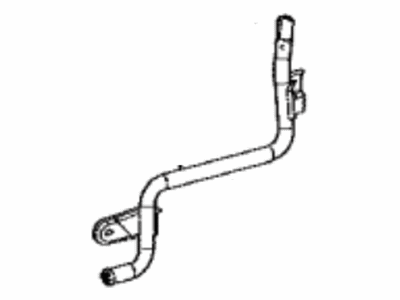 Toyota 16207-F2010 Pipe Sub-Assembly, Water By-Pass