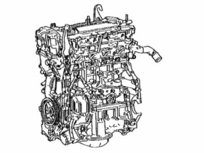 Toyota 19000-0T720 Engine