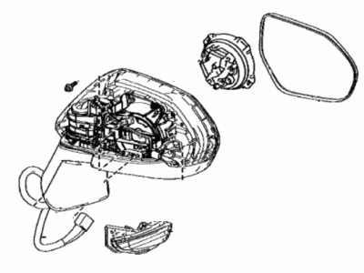 Toyota 87940-02930 Mirror