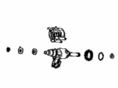 Toyota Prius AWD-e Fuel Injector - 23209-24010-08