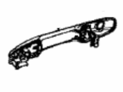 Toyota 69210-0A080-F0 Handle Assy,  Front Door,  Outside RH