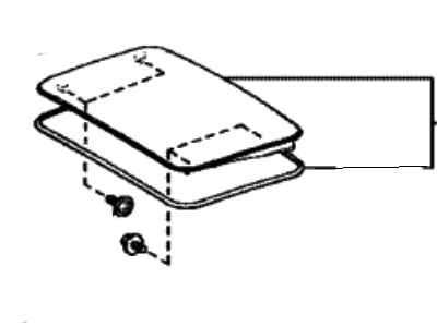 Toyota 63201-02132 Sunroof Glass