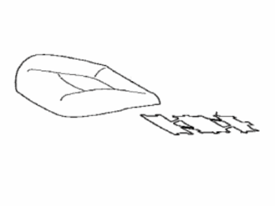 71071-0ZR61-22 Toyota Cover, Front Seat Cushion, Passenger Side(For Separate Type) Illustration 1 of 1