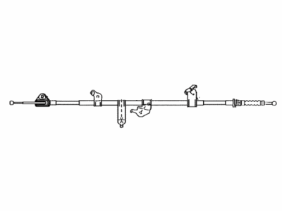 Toyota Corolla Parking Brake Cable - 46430-02250