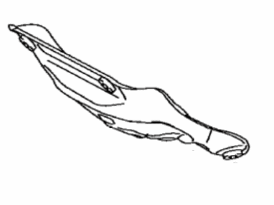 17168-37130 Toyota Insulator, Exhaust Manifold Heat Illustration 1 of 1