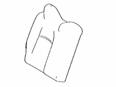 Toyota 71077-0ZA81-J0 Seat Back Cover