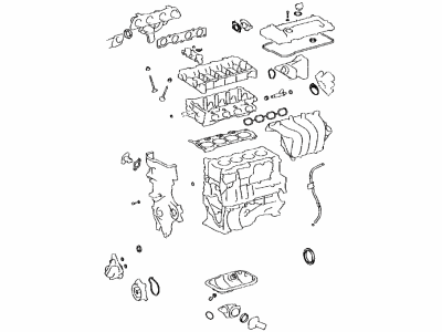 Toyota 04111-F2021 Valve Grind Gasket Kit